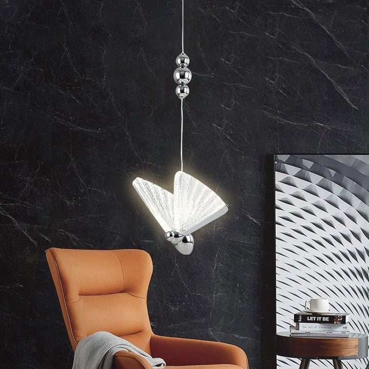 Skanto | FlareWing – Kunstnerisk sommerfuglformet LED pendellampe