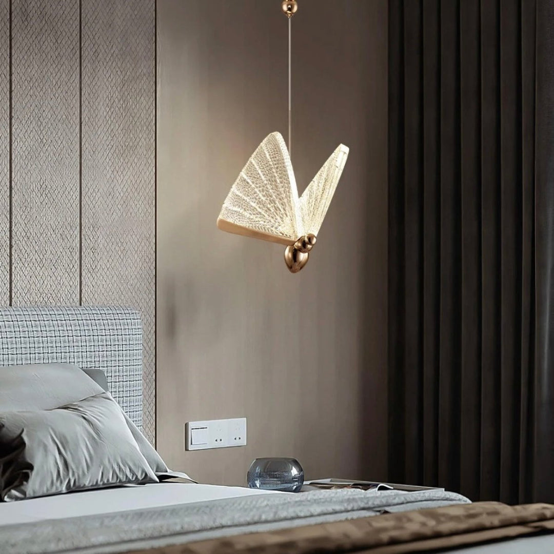 Skanto | FlareWing – Kunstnerisk sommerfuglformet LED pendellampe