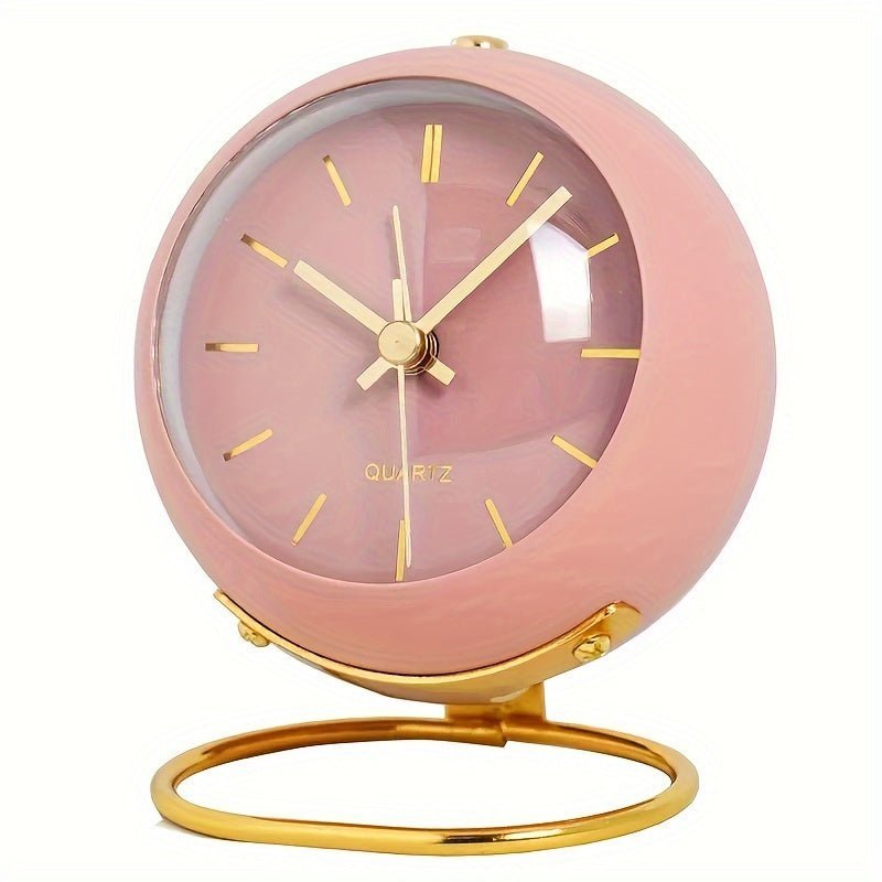 Buzzley – Retro-Analogwecker mit geräuschlosem Uhrwerk