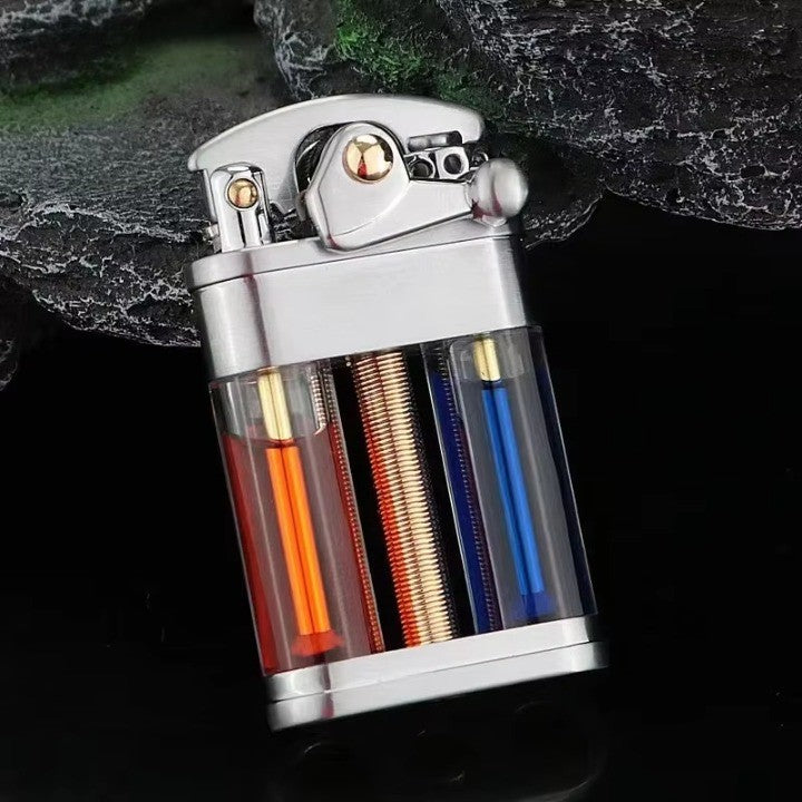 Multi-Fuel Gjennomsiktig Væske Kerosin Lighter | Skanto