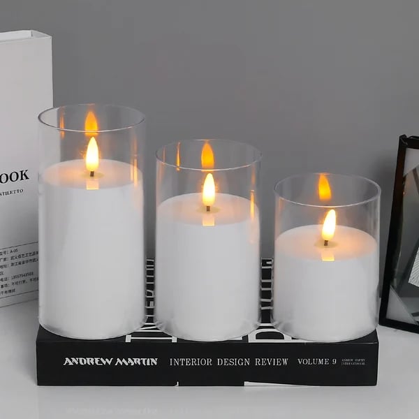 Skanto | Ekte Uten Flamme Stearinlys LED Elektronisk Lys