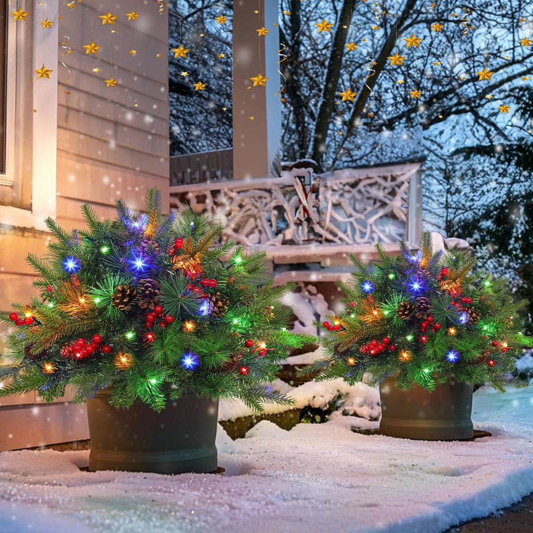 Skanto | Forhåndsbelyst kunstig juletre