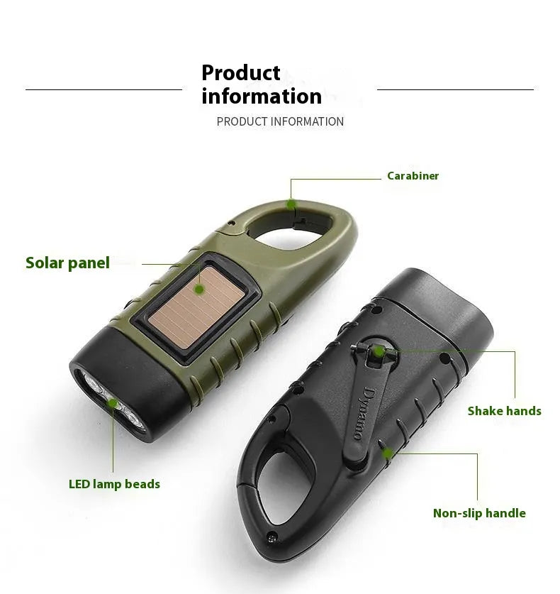 BrightTrail Solar-Kurv-LED-Lommelykt | Skanto