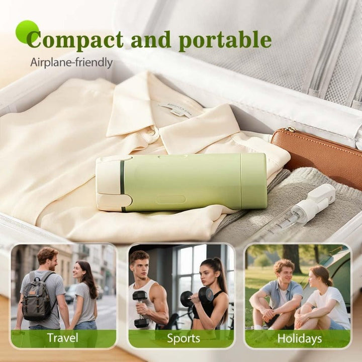 4-i-1 Reise Toalettartikler Dispenser Skanto