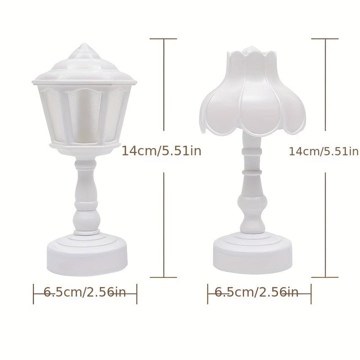 LumiDeco - Retro LED Mini Bordlampe for Hjem Skanto