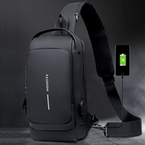 SecureGuard – Trendy Anti-innbrudd Crossbody Bag Skanto
