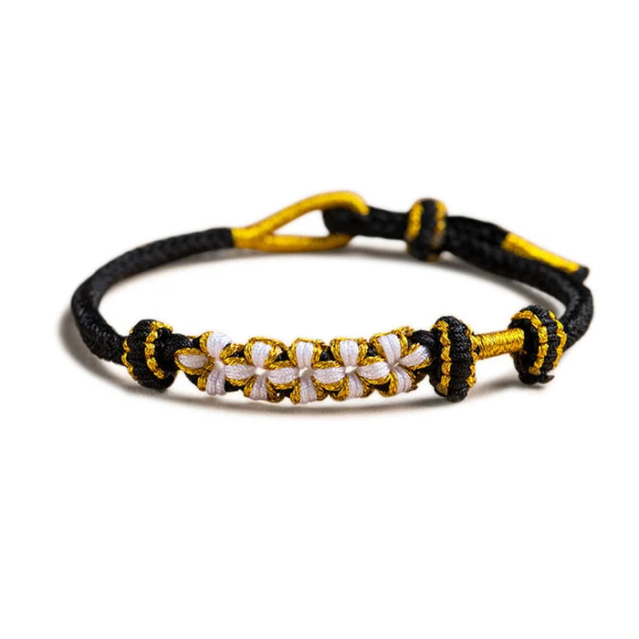 Skanto | Bestemor og Barnebarn Blomst Knyte Armbånd