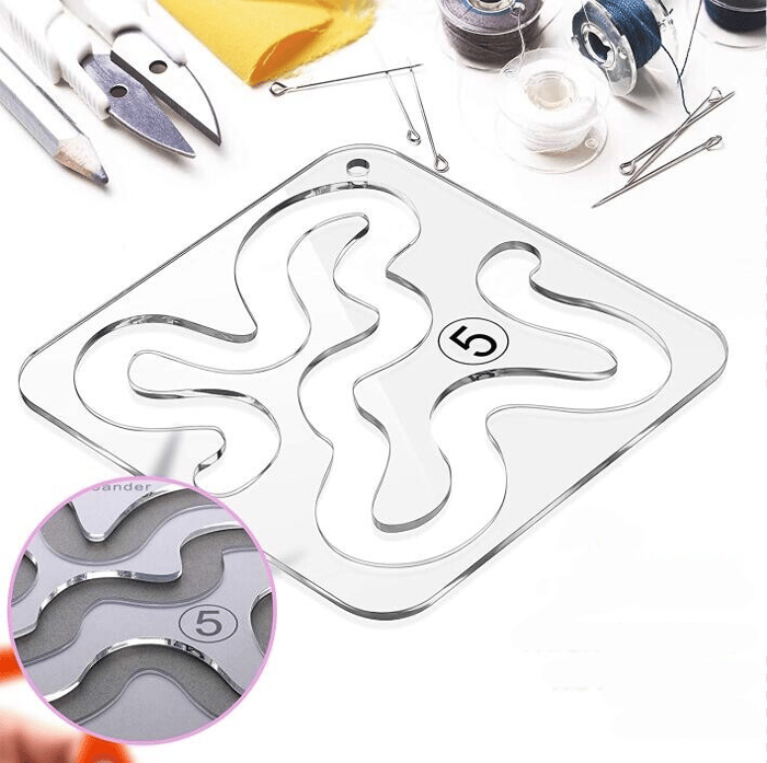 Skanto | Free-Motion Plagglinjal Sett (12 PCS) - Hot