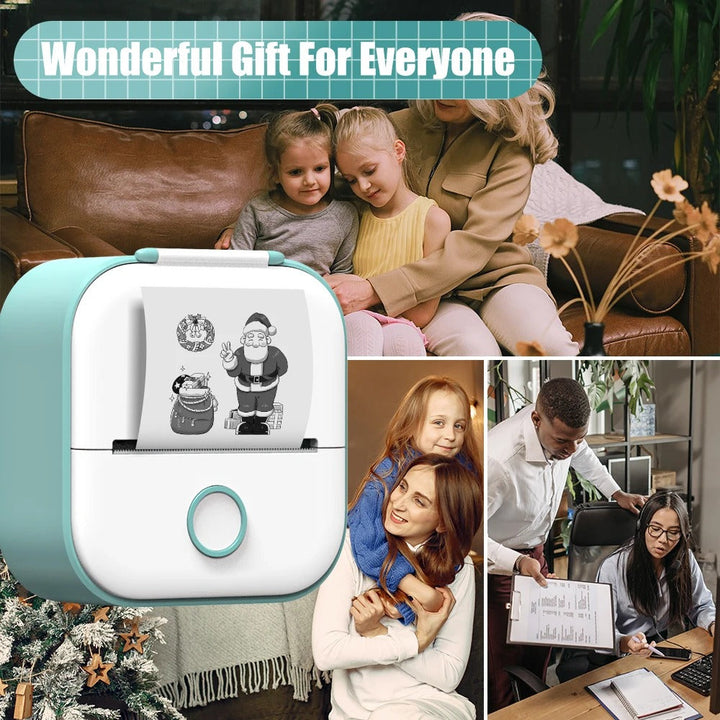 PocketPrint Mini – Bærbar termisk fotoprinter uten blekk | Skanto