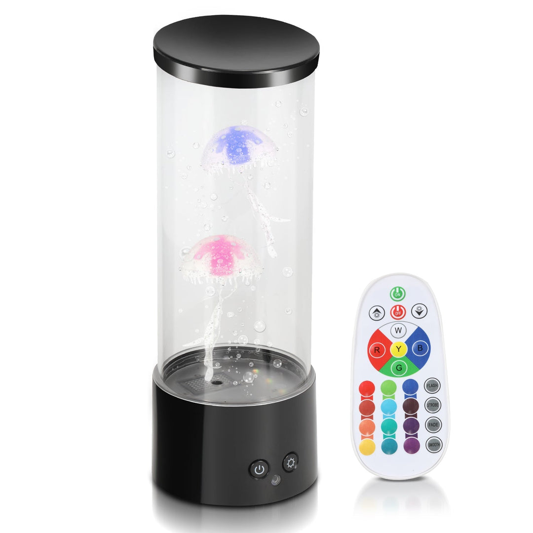 Jellyfish Lampe RGB med Fjernkontroll | Skanto