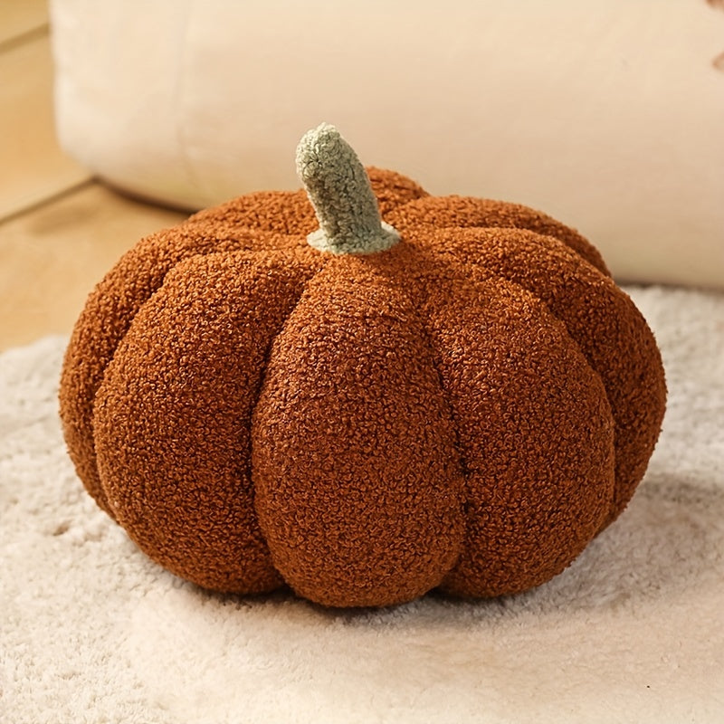 Myk Plush Gresskarpute - Dekorativ Videospill Plush Leketøy for Barn 0-3 År, Perfekt for Halloween | Skanto
