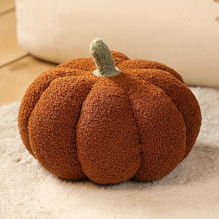 Myk Plush Gresskarpute - Dekorativ Videospill Plush Leketøy for Barn 0-3 År, Perfekt for Halloween | Skanto