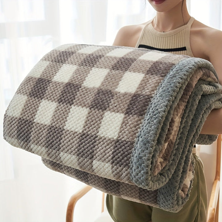 Cozy Plaid – Luxe Melkfleece Teppet for Ultimat Komfort