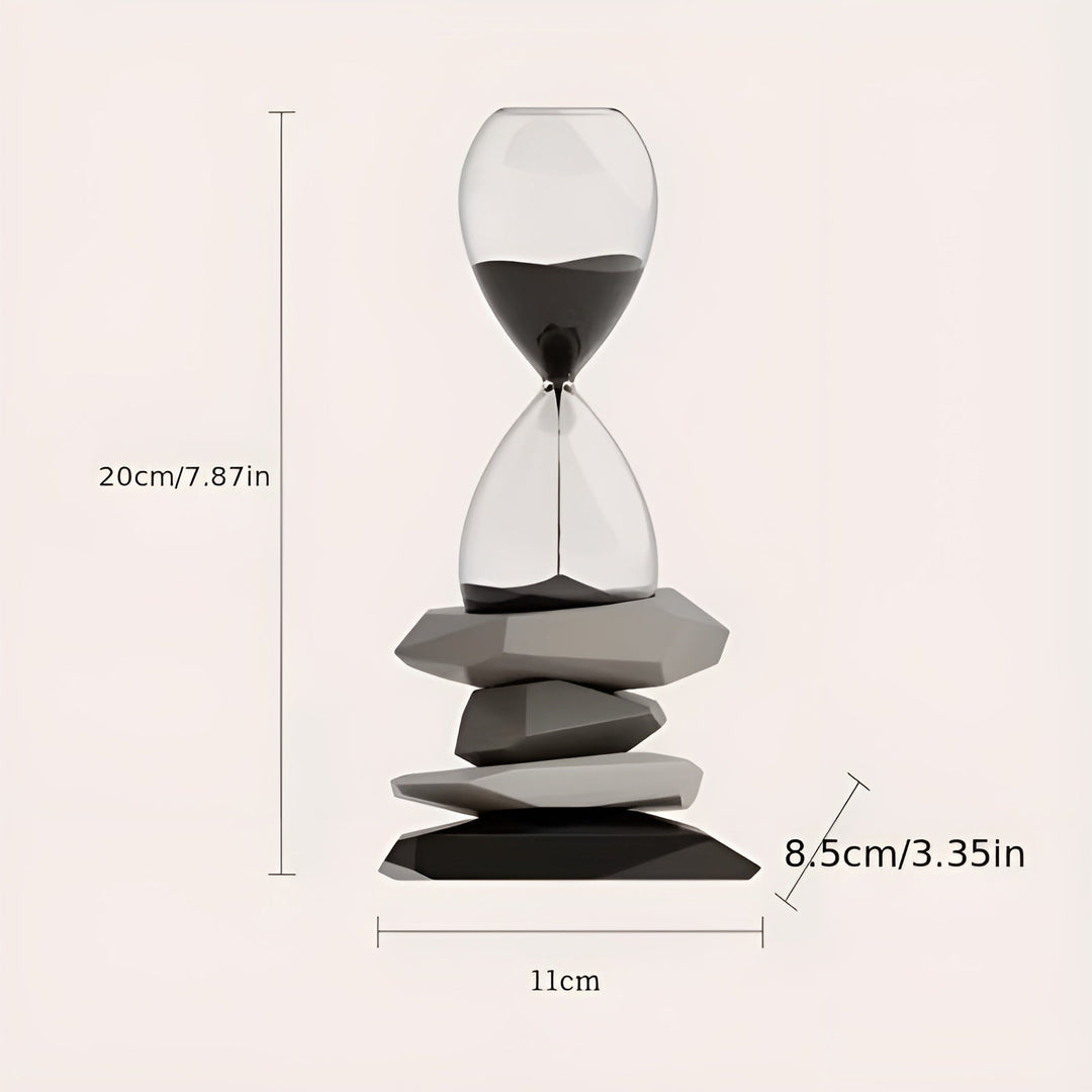 Minimalistisk timeglass – tidløst og dekorativt | Perfekt for stue og kontor