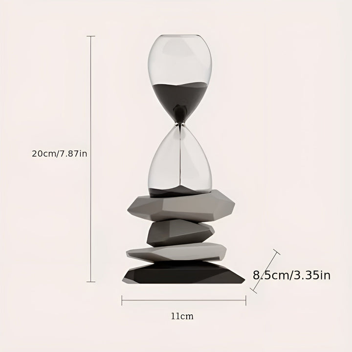 Minimalistisk timeglass – tidløst og dekorativt | Perfekt for stue og kontor