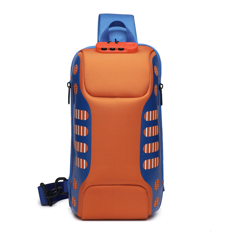 Skanto | Tyveribeskyttende Vanntett Sling Bag, for Sykling, Gåing, Reising