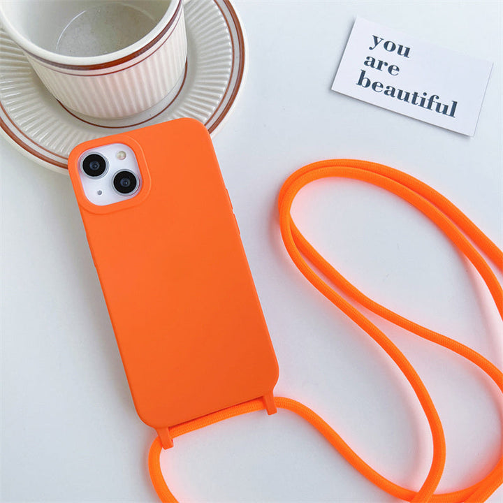 Skanto | Solid silikon lanyard case for iPhone