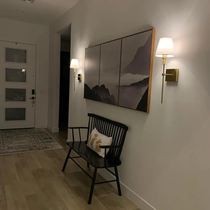Skanto | Trådlampvegglampe med innebygd batteri
