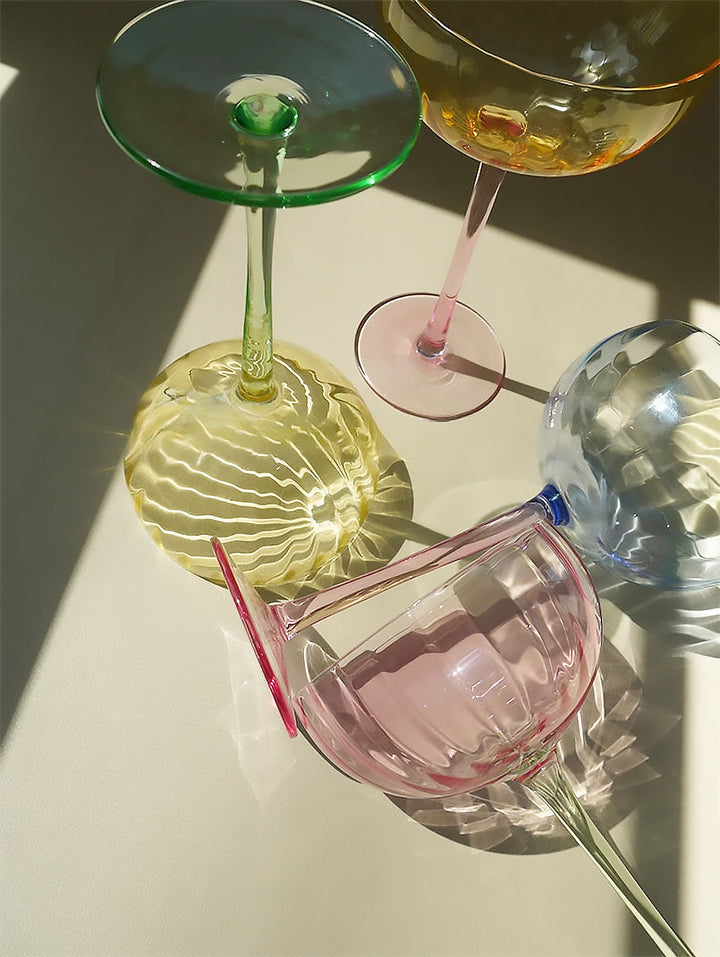 Skanto | Farget Gresskar Glassvarer