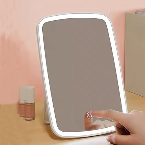 BloomMirror - Elegant LED Sminkespeil USB Lader Skanto