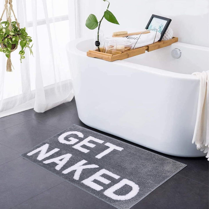 Get Naked badematte – Myk tuftet badematte