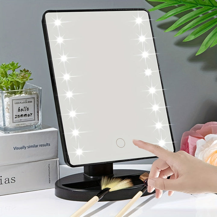 Skanto | GlowPerfect - 16LED Justerbart Sminkespeil