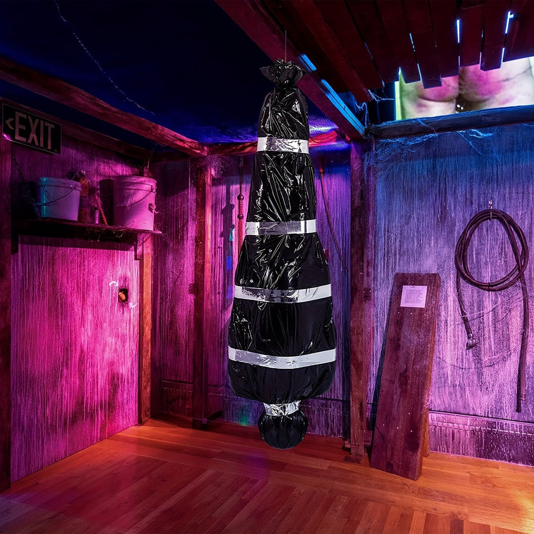 Skanto | Halloween Hengekropp Oppblåsbar Rekvisitt | Realistisk Skremmende Utendørs Dekor
