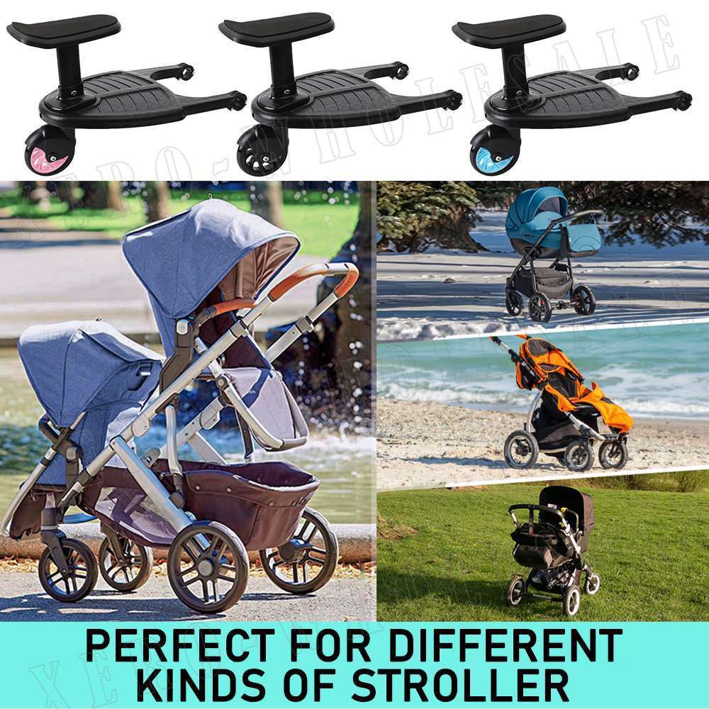 Skanto | Barnevogn Step Board Sit Stand Connector Festet for Småbarn å Ritte