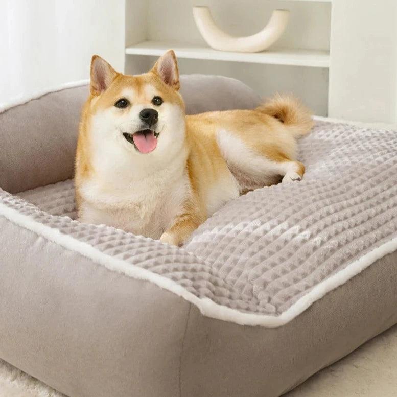 Orthopedisk hundeseng med myk, vaskbar trekk | Skanto