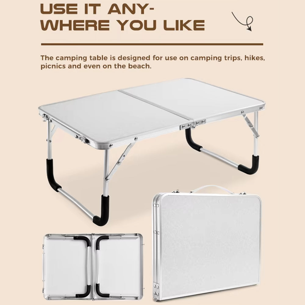 Sammenleggbar lett campingbord laget av aluminium | Skanto