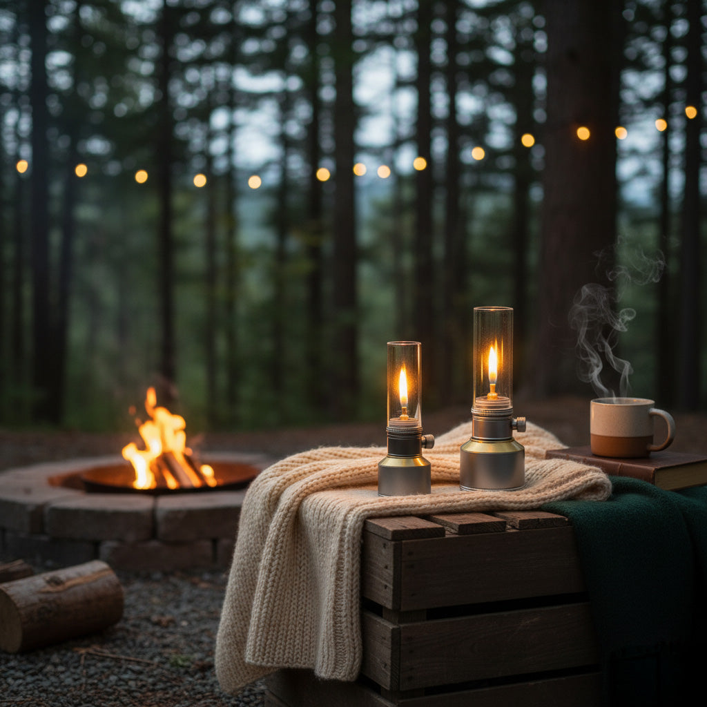 Mountain Peak Campinglampe | Skanto