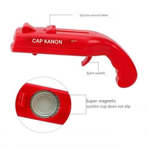 Skanto | Cap-launching Bottle Opener "BlastCap" – Opptil 16 meter rekkevidde