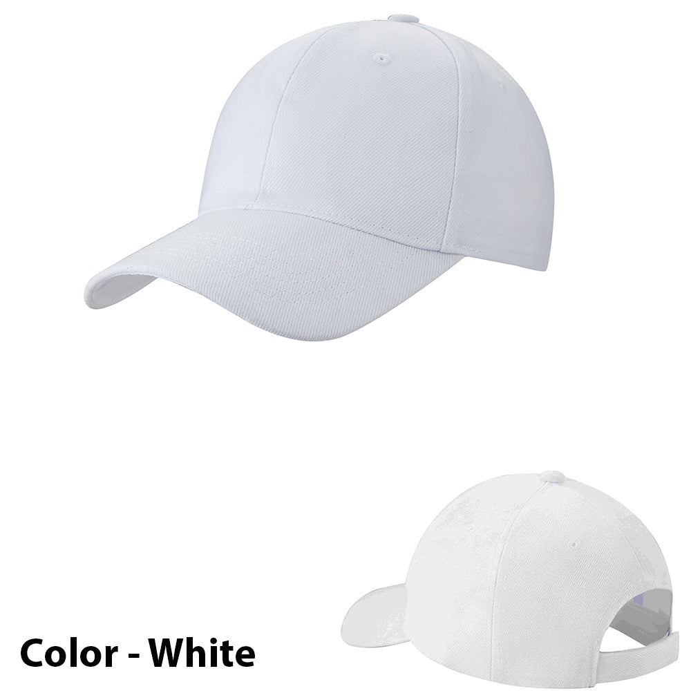Baseball cap ensfarge - i mange farger! | Skanto