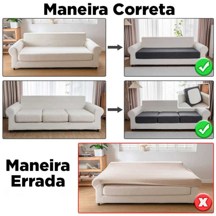 Skanto | Vanntett elastisk sofatrekk - Zion™