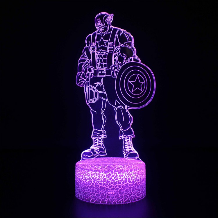 Skanto | 3D Lampe Marvel Captain America
