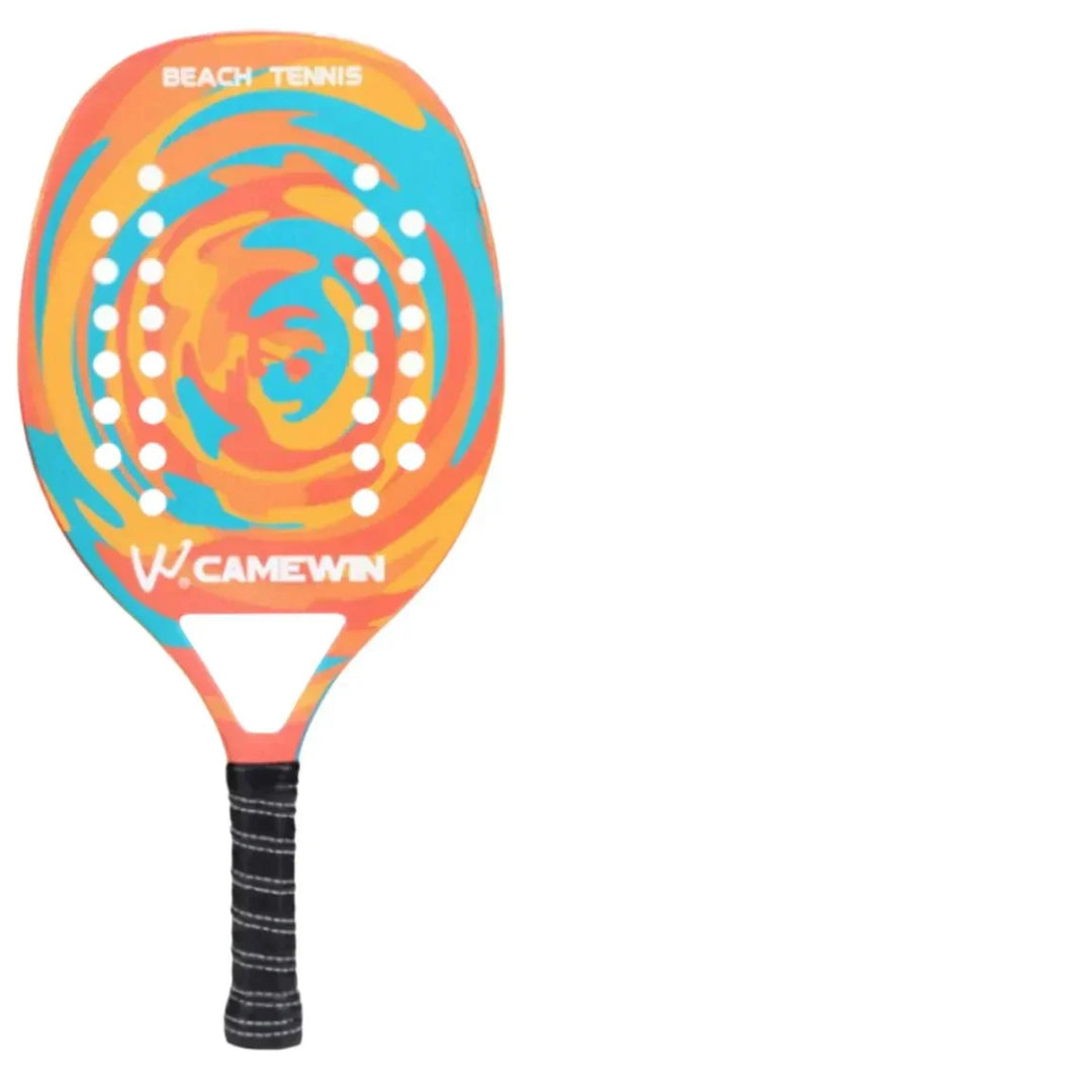 Skanto | Carboflex Lite – Lett Strandtennisracket med Karbon & EVA Kjerne for Maksimal Kontroll