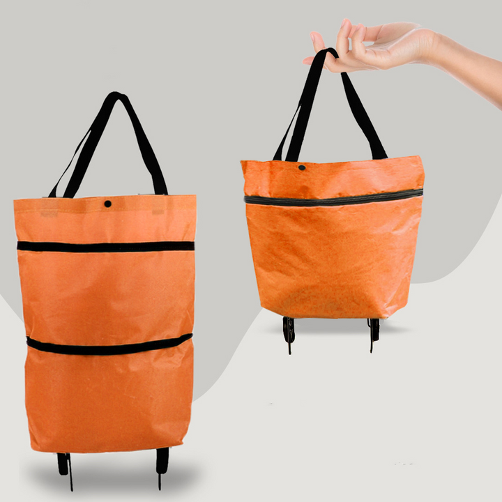 Skanto | CarryFlex – 2-i-1 Konverterbar Handlebag med Hjul