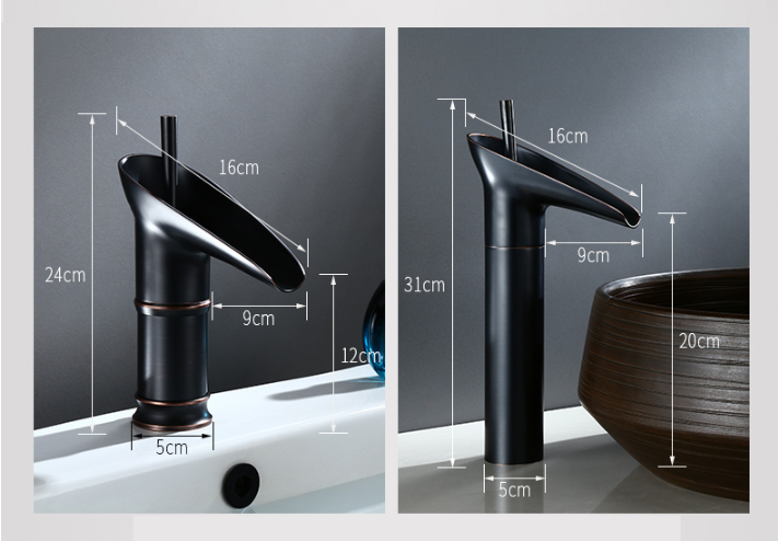 Skanto | CascadeFlow Luxe Vanntfall Basin Mixer Tap