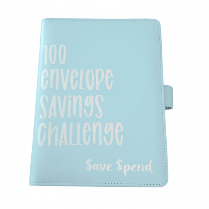 Skanto | CASHSAVVY – 100 Konvolutt Utfordring Budsjett Binder for Familie Sparing