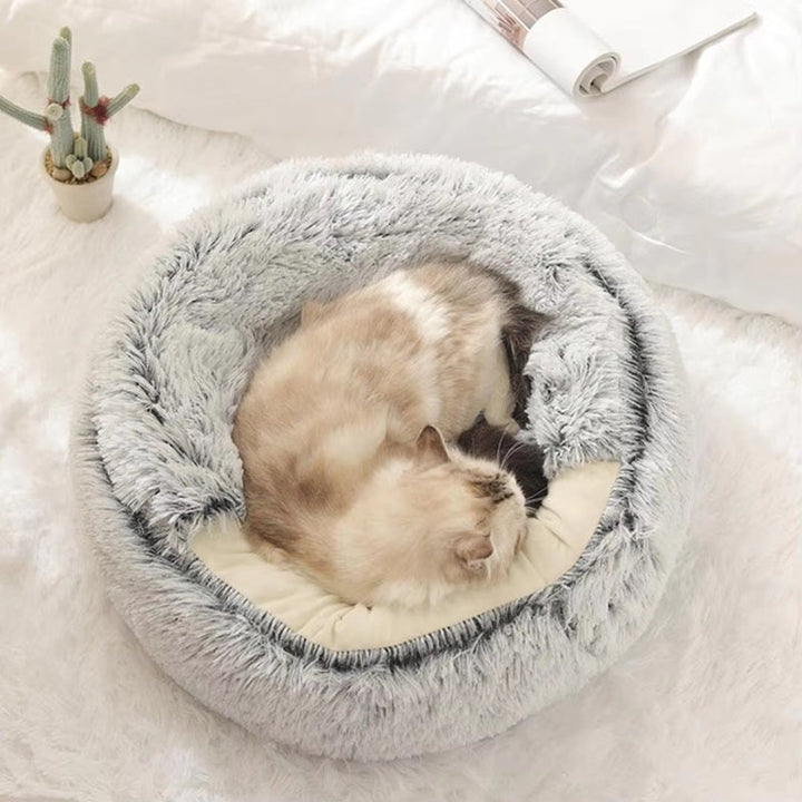 Skanto | Cozy Pet Cave Bed, Ideell for hunder og katter i alle størrelser