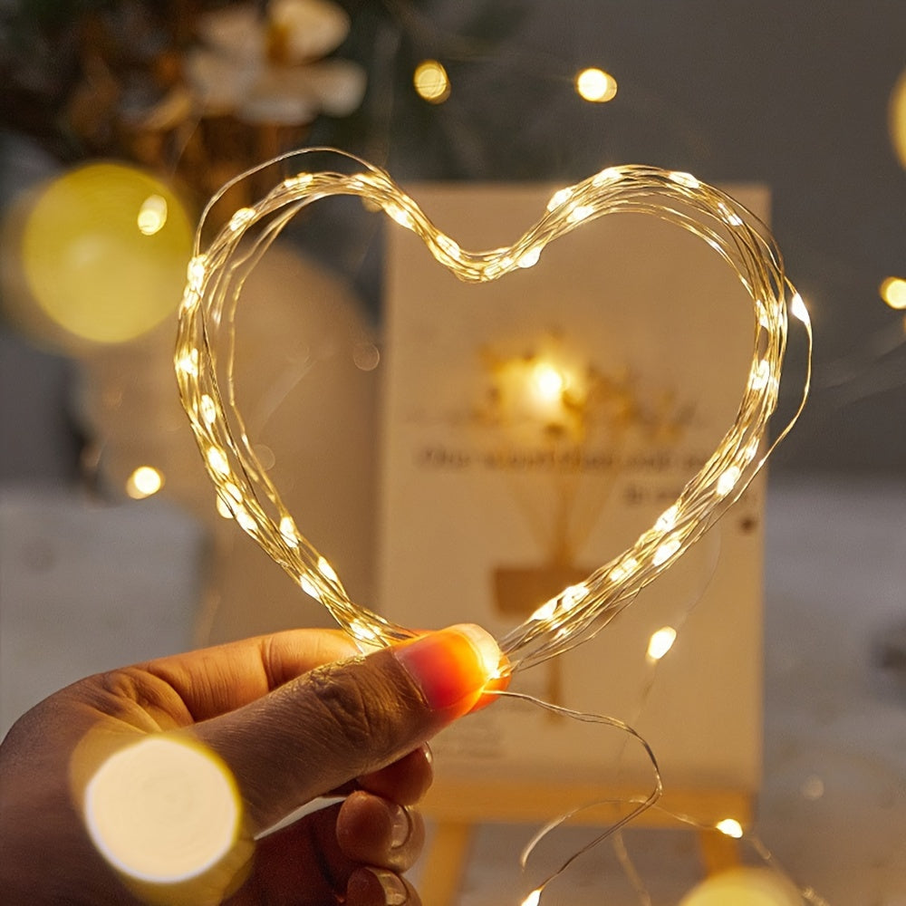 Skanto | Fairy String Lights Batteridrevet Varm Hvit