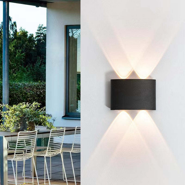 Utendørs vanntett aluminiums LED vegglampe | Skanto