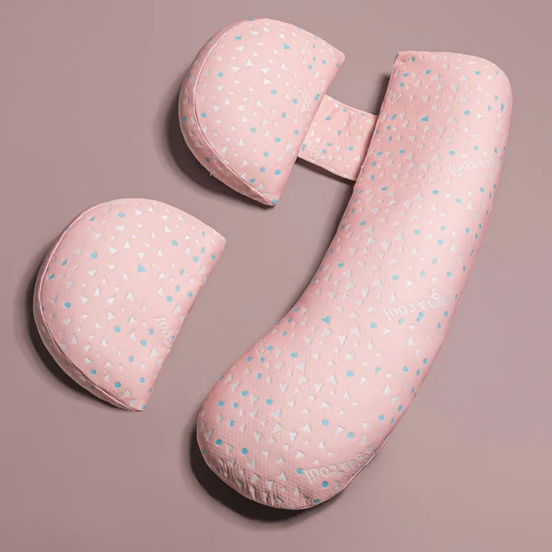 Skanto | ComfyMama U-formet graviditetspude – Full kroppsstøtte & vaskbar trekk