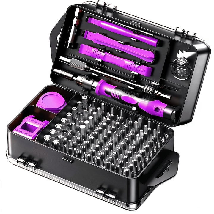 Precision Skrutrekker Sett 117-deler med Bits | Skanto