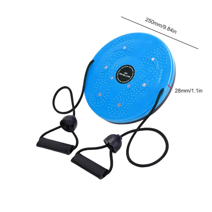Skanto | Waist Whisper Twisting Disc Pro | Magnetisk Massasje Balansebrett for Kjerne Styrke & Midje Trening Hjemme