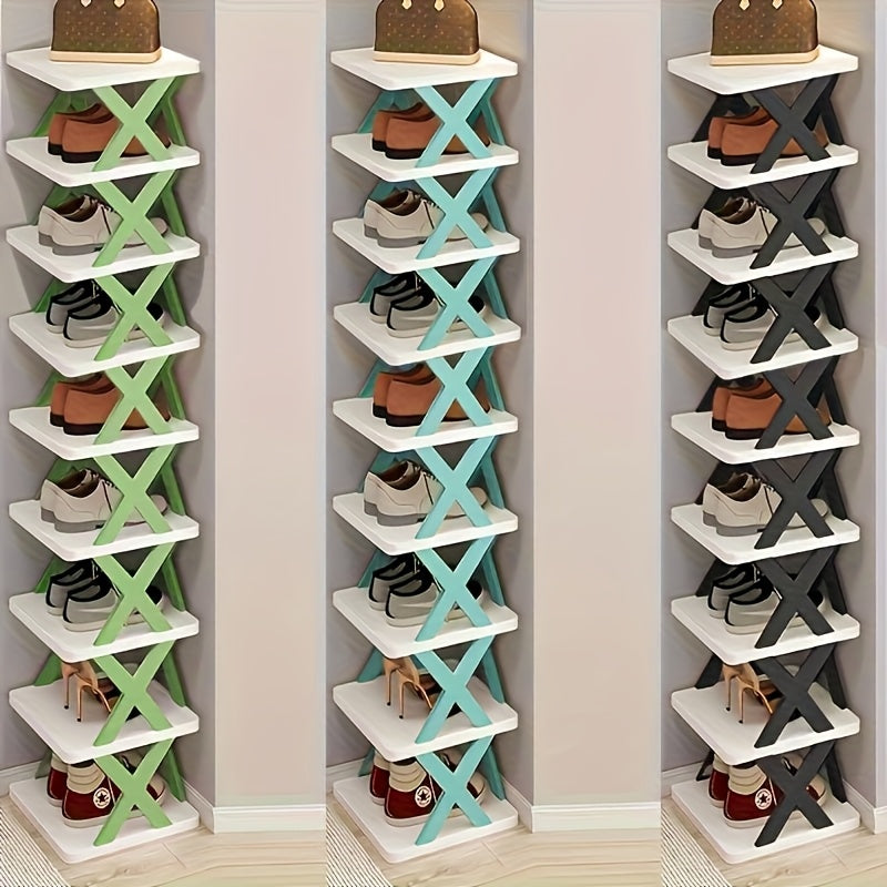 Narrow Shoe Rack Tower | Skanto
