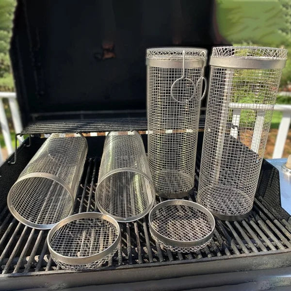 Skanto | Grill Spin - Rullbar Grillkurv (1+1 Gratis)
