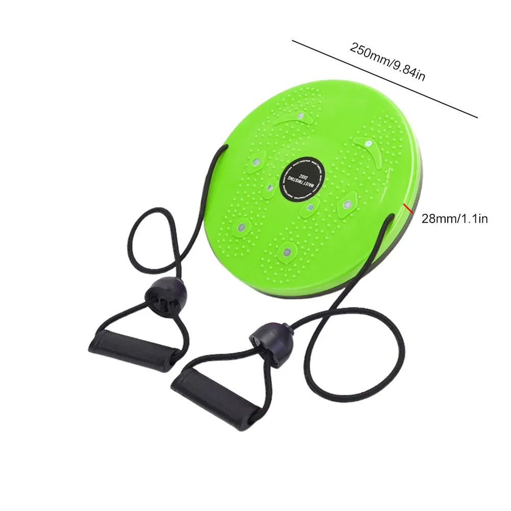 Skanto | Waist Whisper Twisting Disc Pro | Magnetisk Massasje Balansebrett for Kjerne Styrke & Midje Trening Hjemme