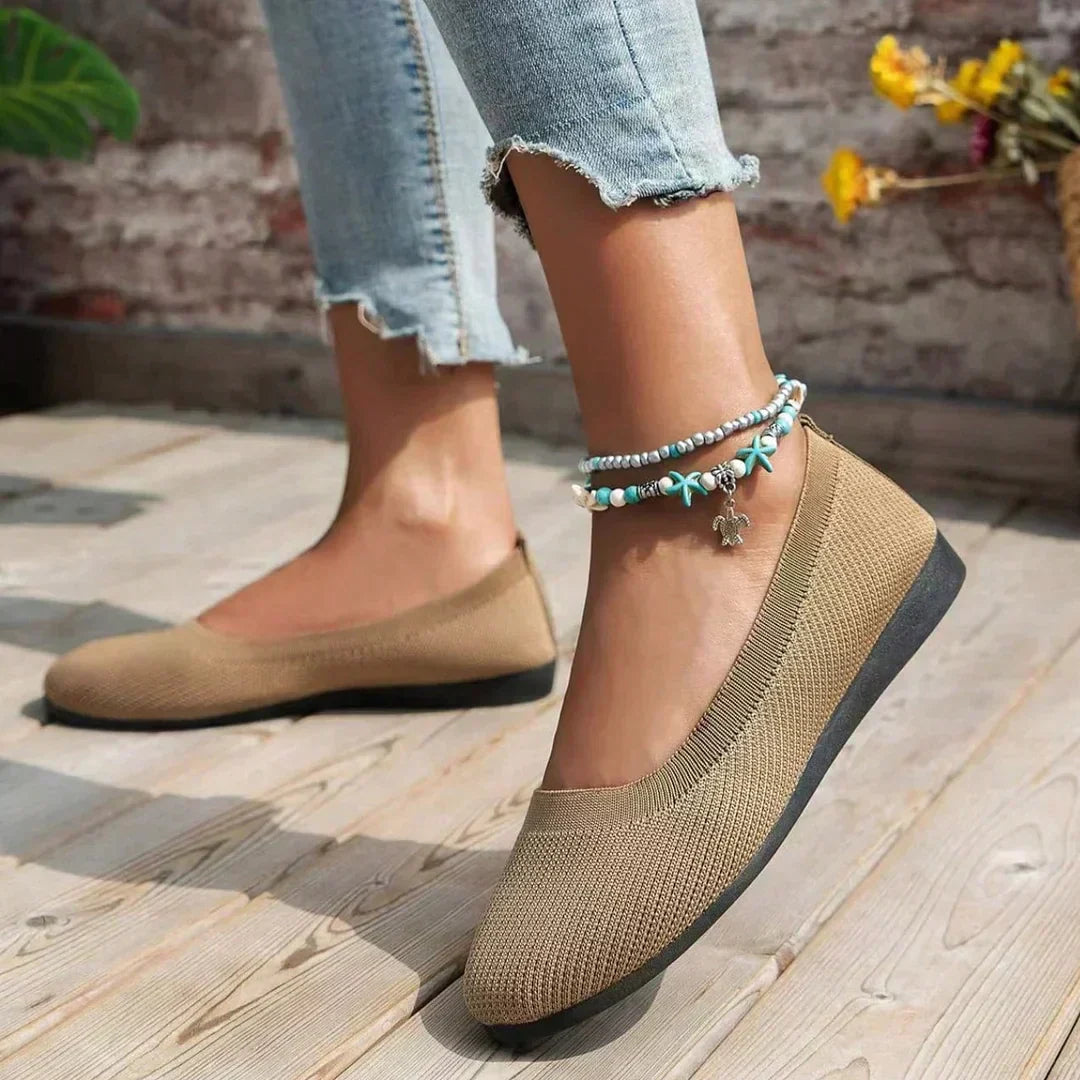 Skanto | Dame Sneakers med Lett Vekt og Komfort | Sklisikker Såle