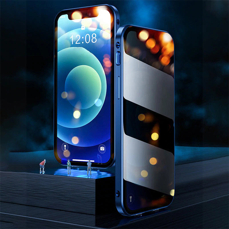 Skanto | Magnetisk herdet glass dobbeltsidig passende for iPhone